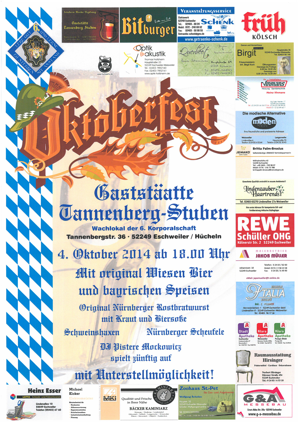 Oktoberfest Weisweiler 2014